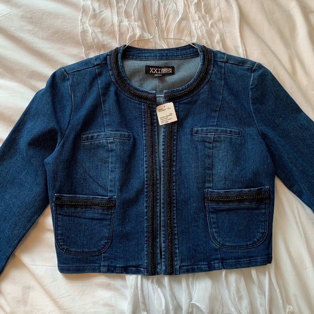 FOREVER 21 VINTAGE JEAN JACKET